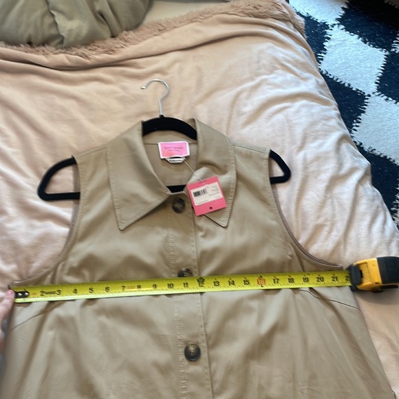 Kate Spade Sleeveless Trench Dress NWT - Picture 9 of 9
